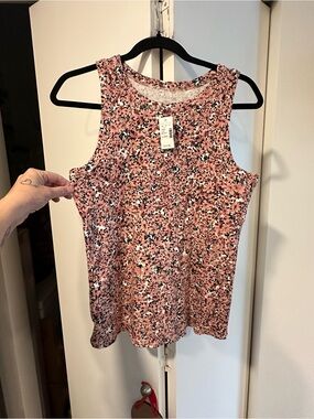 Highline Floral Tank Top - Pink Maurices